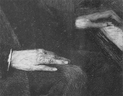 Rippl-Rónai Liszt Ferencz portré