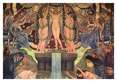 Budapest, Zeneakadémia, A művészet forrása, 1907