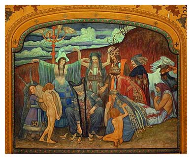 Marosvásárhely, Kultúrpalota, Táltosok, 1912