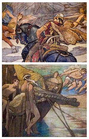 Körösfői-Kriesch Aladár - Freskók