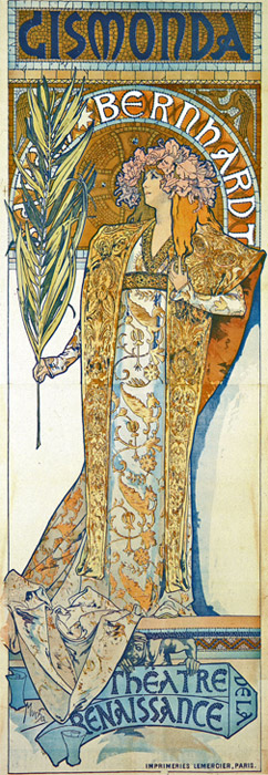 A.Mucha, Gismonda, 1894