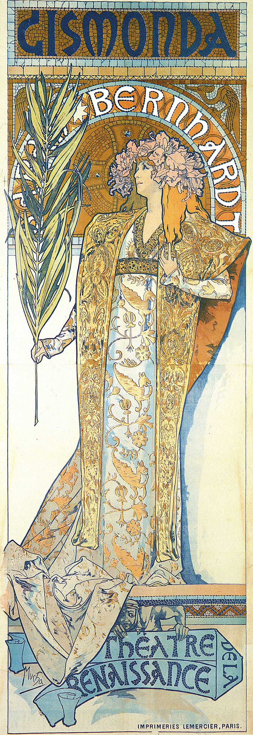 A.Mucha, Gismonda, 1894