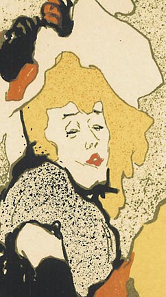 Henri de Toulouse-Lautrec (1864 - 1901) Jane Avril, Jardin de Paris, 1893 