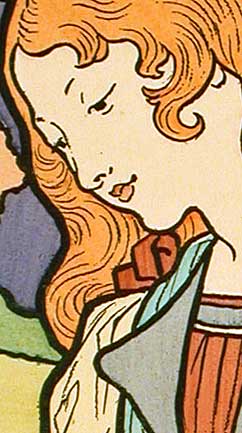 Eugène Grasset (1845 – 1917), plakát előnyomat a Grafton Gallery, London, részére, 1897