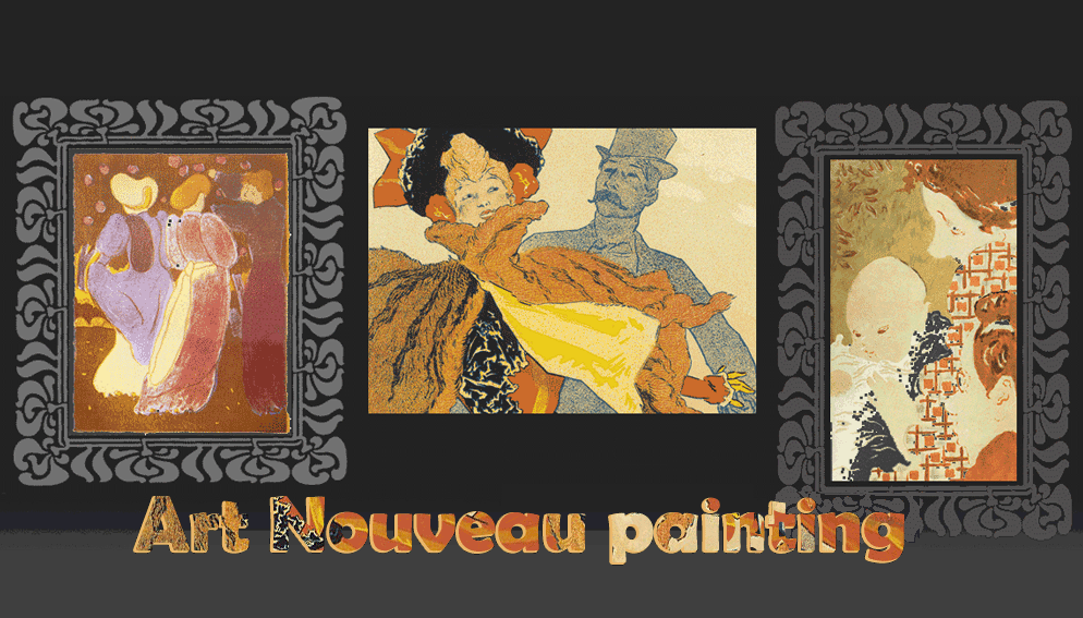 Art Nouveau Painting